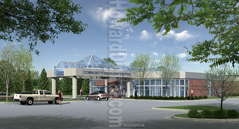 Computer Rendering - Howard Community Hospital Indiana IN