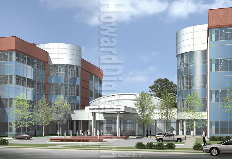 Computer Renderings - MD Anderson Research Center