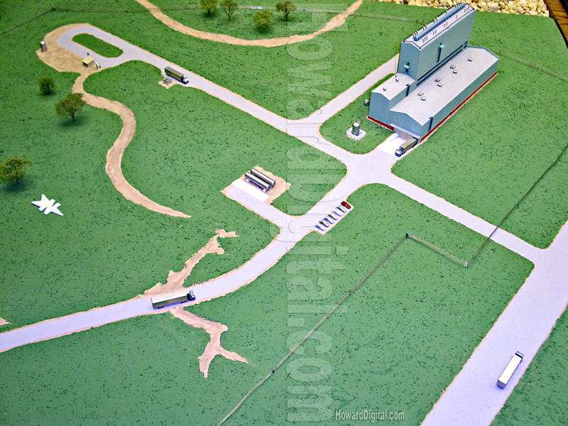 Howard Architectural Models Goodyear, Brazil, Americana Architectural Model