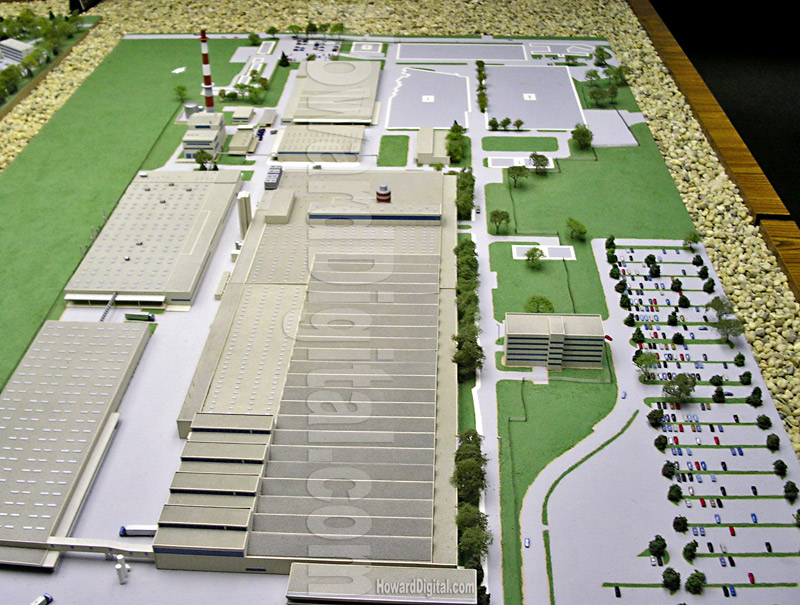 Howard Architectural Models Goodyear, Slovenia, Kranj Architectural Model