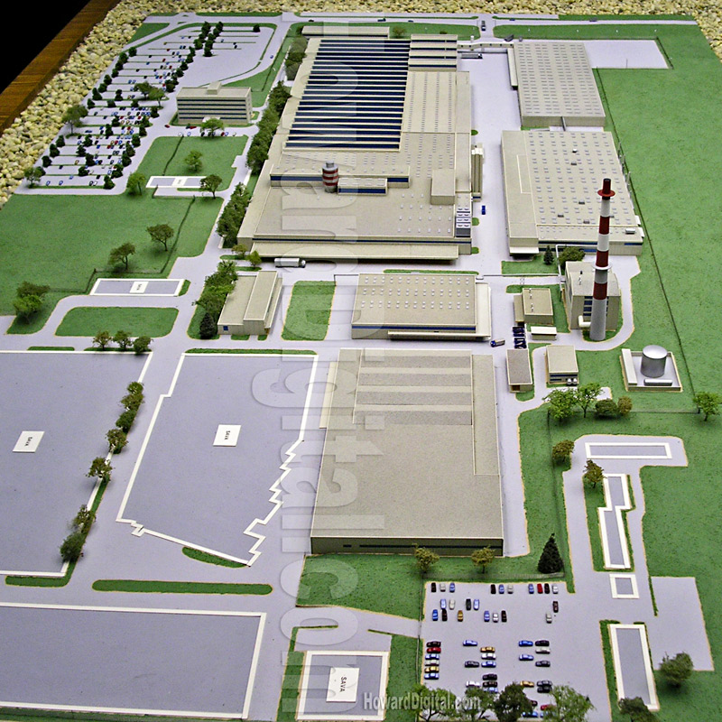 Howard Architectural Models Goodyear, Slovenia, Kranj Architectural Model