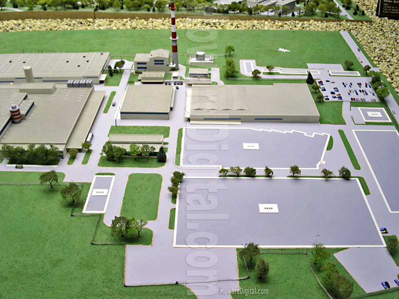 Howard Architectural Models Goodyear, Slovenia, Kranj Architectural Model