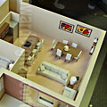 Westwood Terrace Model - Howard Architectural Models