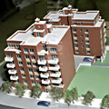 Westwood Terrace Model - Howard Architectural Models