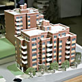 Westwood Terrace Model - Howard Architectural Models