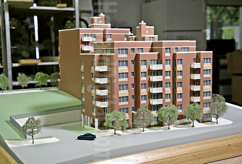 Howard Architectural Greystone Models Westwood Terrace Architectural Model