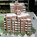 Westwood Terrace Model - Howard Architectural Models