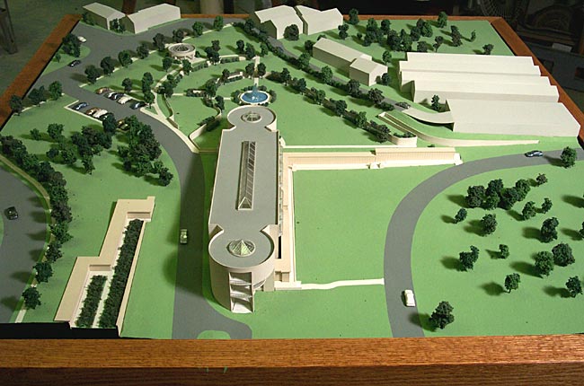 Howard Architectural Models Hillside Memorial Park Model 
