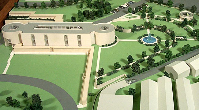 Howard Architectural Models Hillside Memorial Cemetery Model