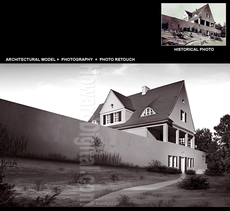 Photo Retouch - Riehl House