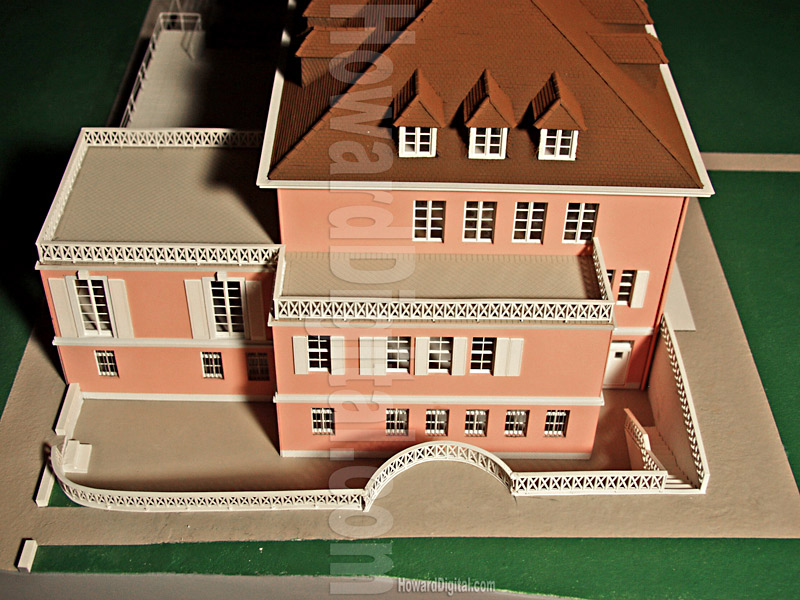 Mies van der Rohe Models - Urbig House, Howard Architectural Models, Architectural Model