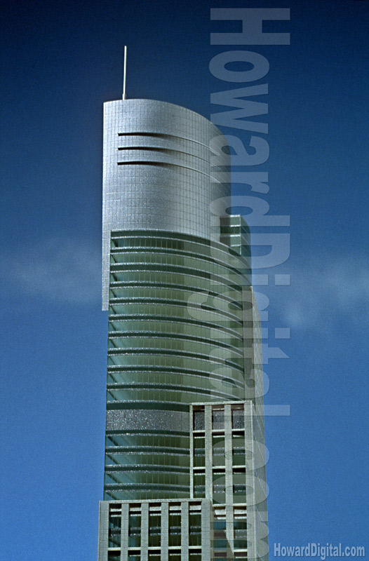 Warsaw Trade Tower Model, Howard Architectural Scale Models