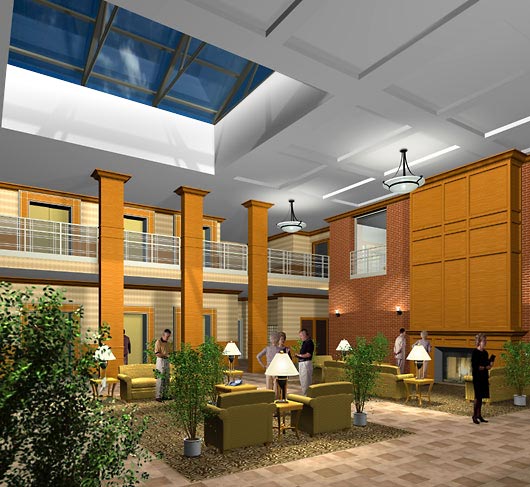 Interior rendering