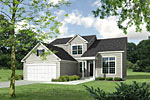 House Rendering Pinstripe Plan 1 Homes