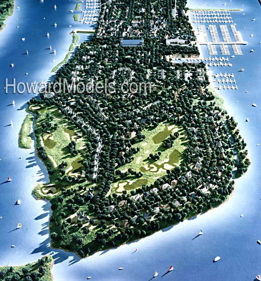 Site model topography