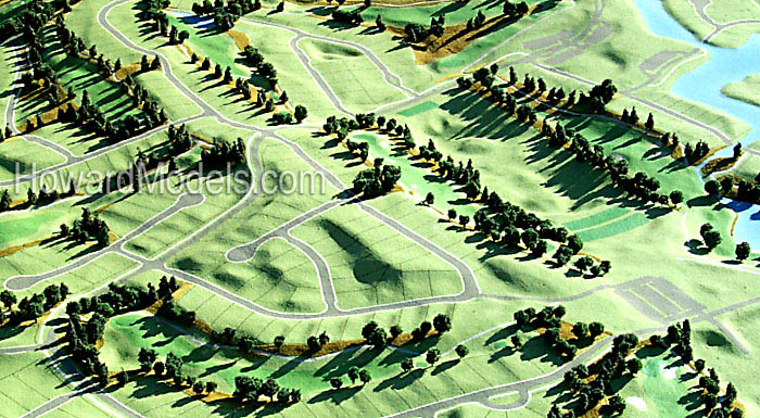 Golf course model