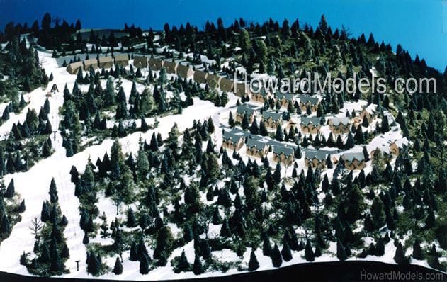 ski resort site model
