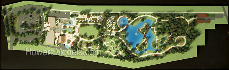 Botanical Garden landscape model