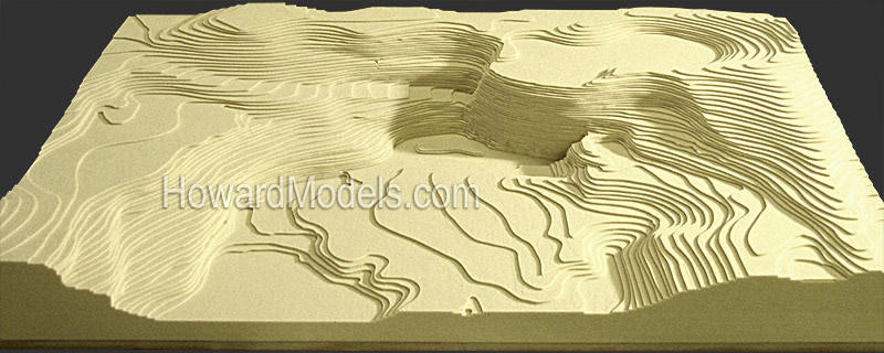 topographic model