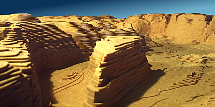 topographical model