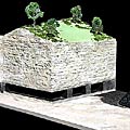 Model of a mine