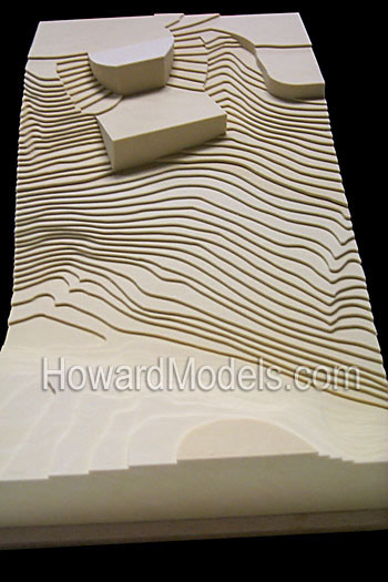 raised relief models