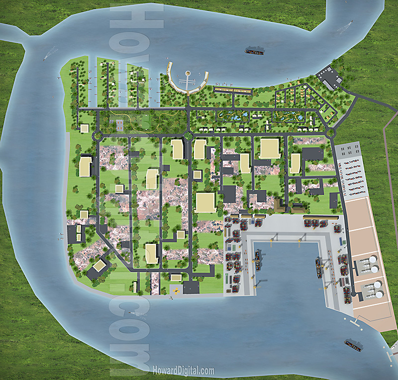 Nigeria Siteplan Renderings