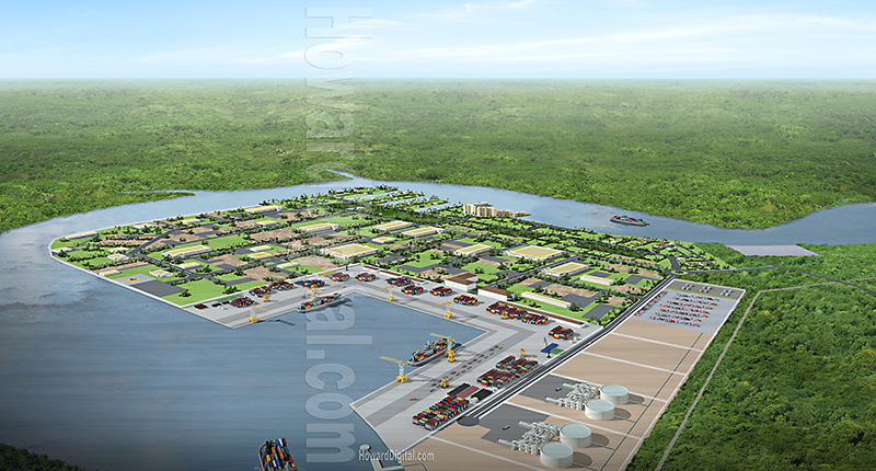 Nigeria Aerial Renderings