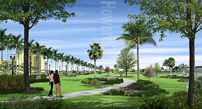 Nigeria Park Renderings