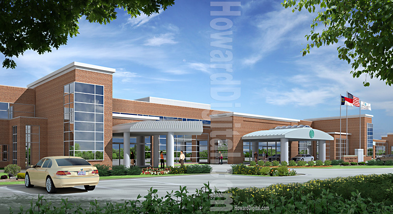 Pineview Exterior Rendering