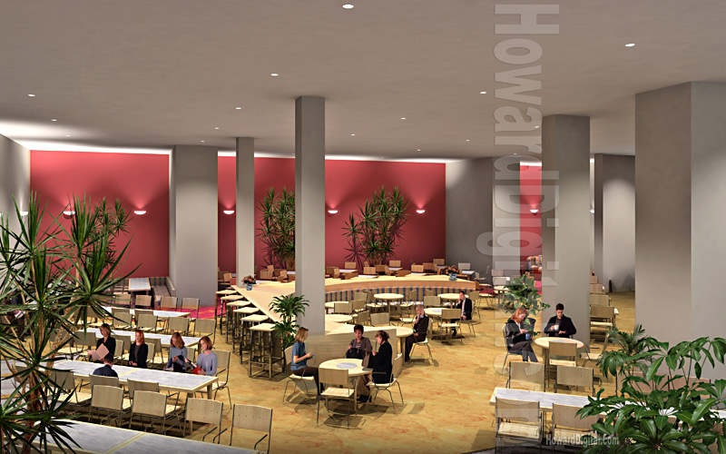 Architectural Illustrator - Binghampton Restaurants - HowardDigital