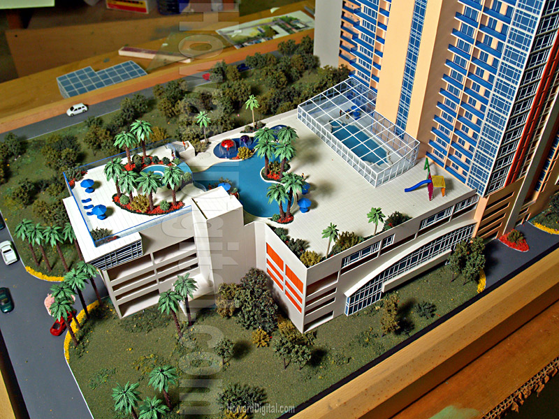 Infinity Blue - Howard Architectural Models Architectural Model