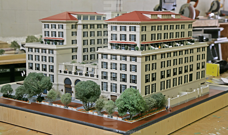 Charleston Hotel - Howard Architectural Models Architectural Model