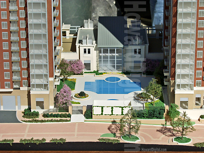 Reston Condo, Architectural Model - Howard Architectural Models 