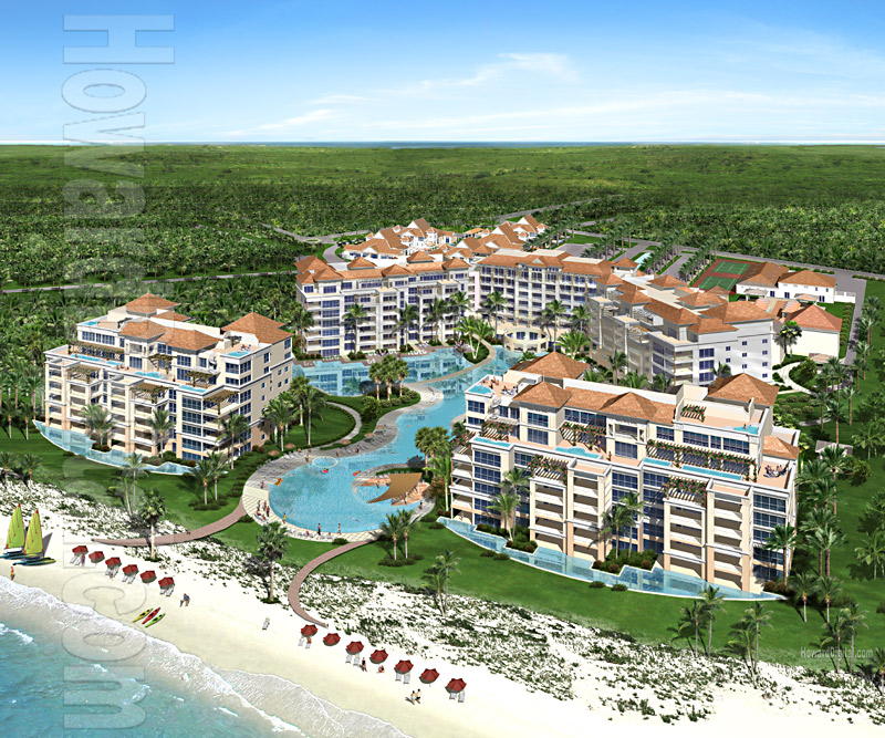 Architectural Rendering - Mandalay Resort - Turks and Caicos Islands - Providenciales - Grace Bay