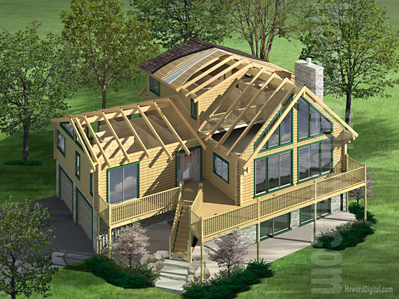 House Renderings Alta Log