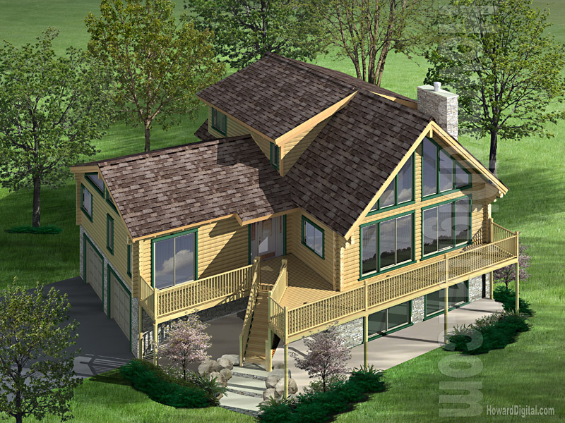 House Renderings Alta Log