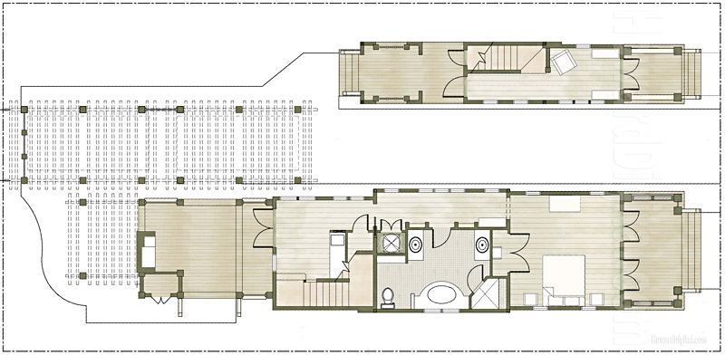 Home Rendering DAG Nature Walk Floor Plan 1 home series