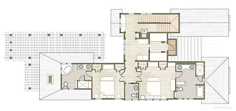 Home Rendering DAG Nature Walk Floor Plan 3 home series