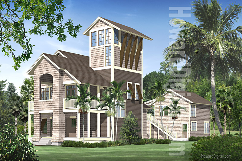 Tom Coder House Renderings