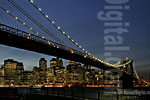 Brooklyn Bridge nighttime