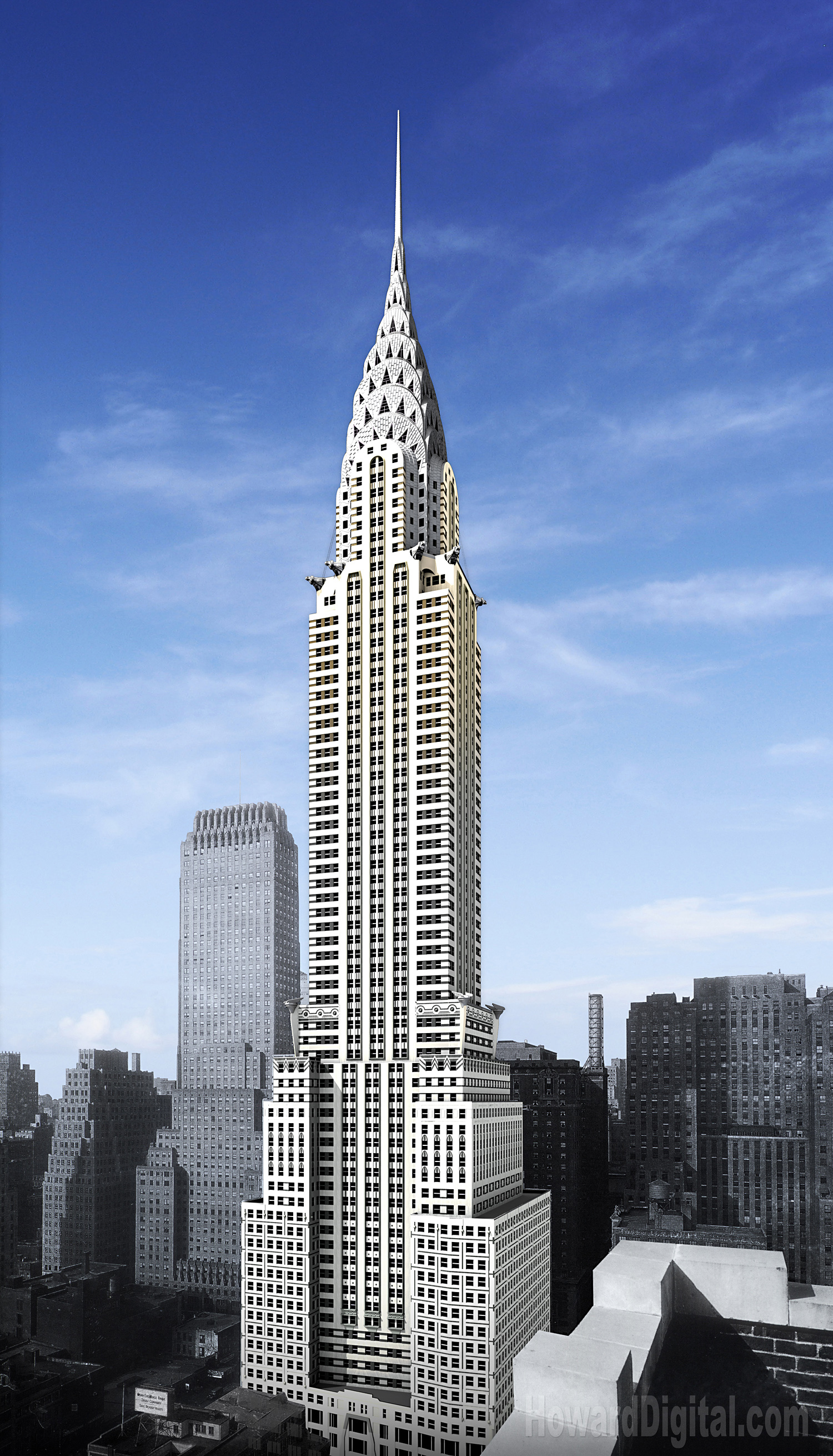 How tall is the chrysler building in new york #3