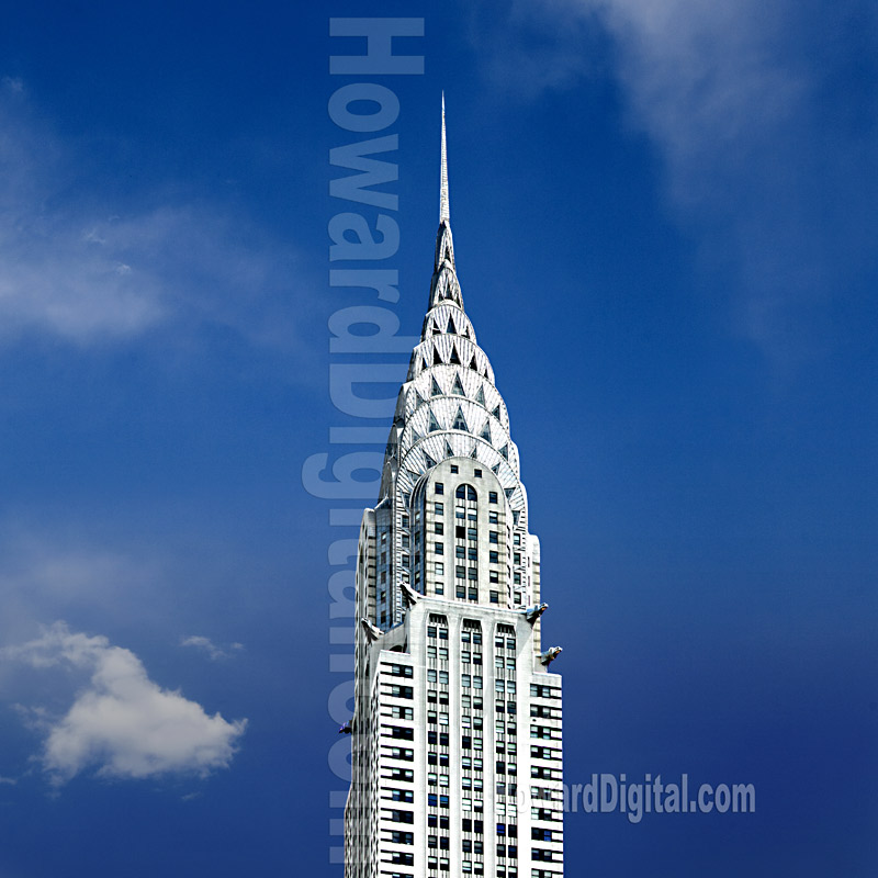 The Chrysler Building Gargoyles. Pewter Chrysler Building