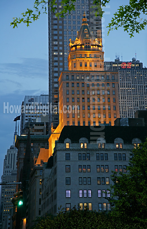 Crown Building Sunset