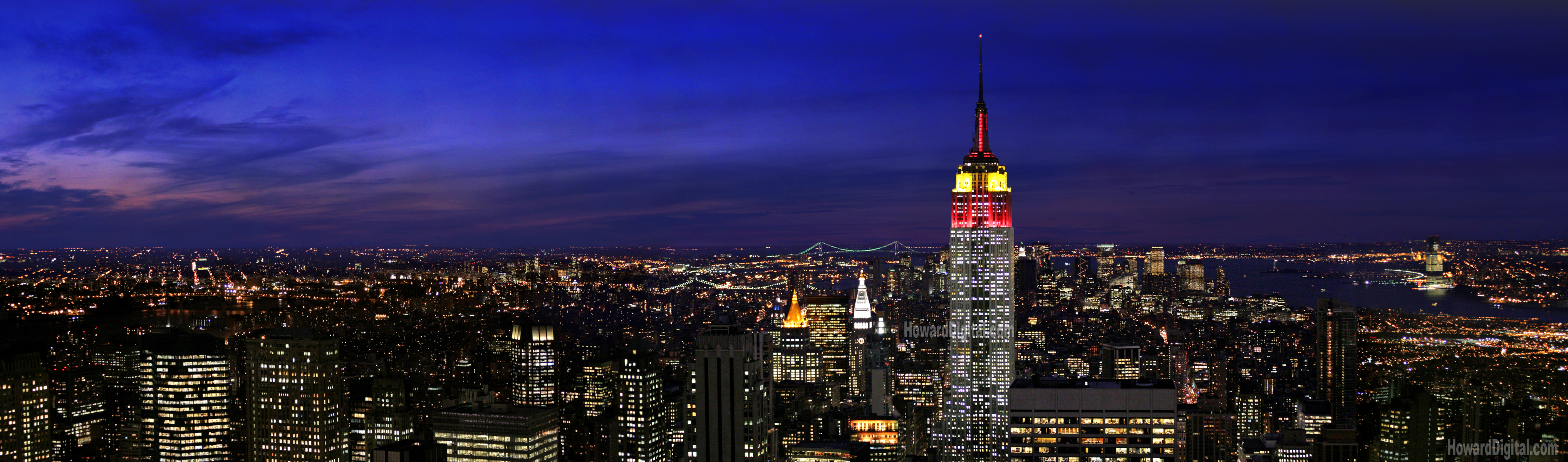 Empire State Building Address New York Panorama Empire State