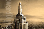 Antique Empire State Building Photo