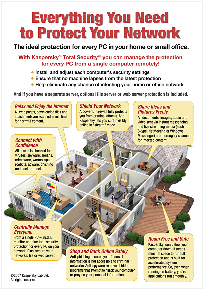 Kaspersky Home Computer Security Software Cover