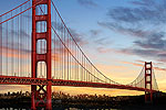 Golden Gate Bridge Sunset