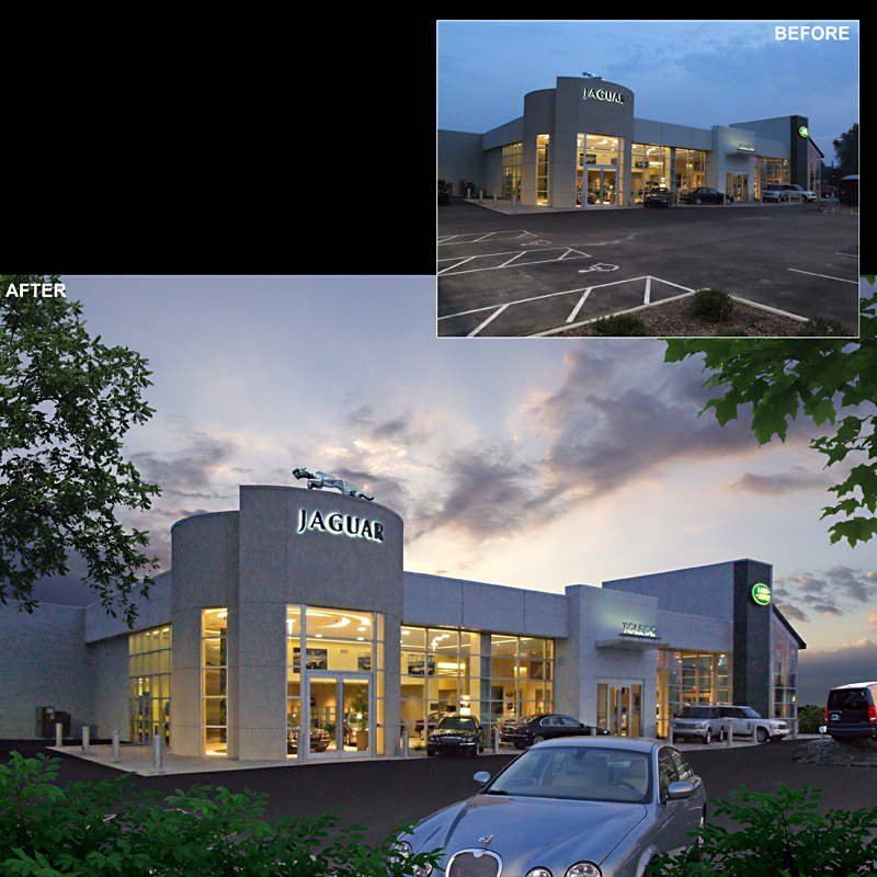 Photo Retouch - JAG Dealership