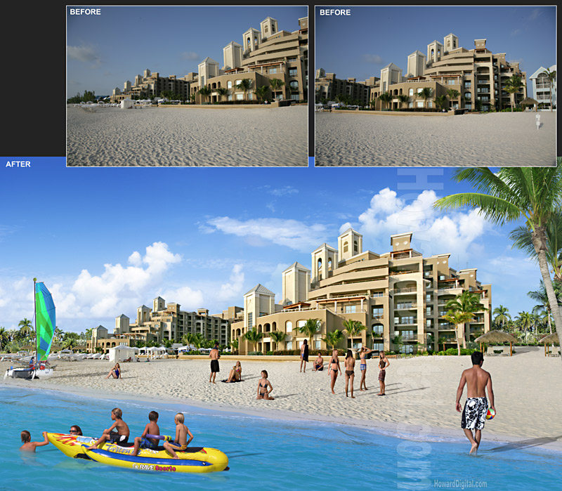 Photo Retouch - Ritz Carlton Resort